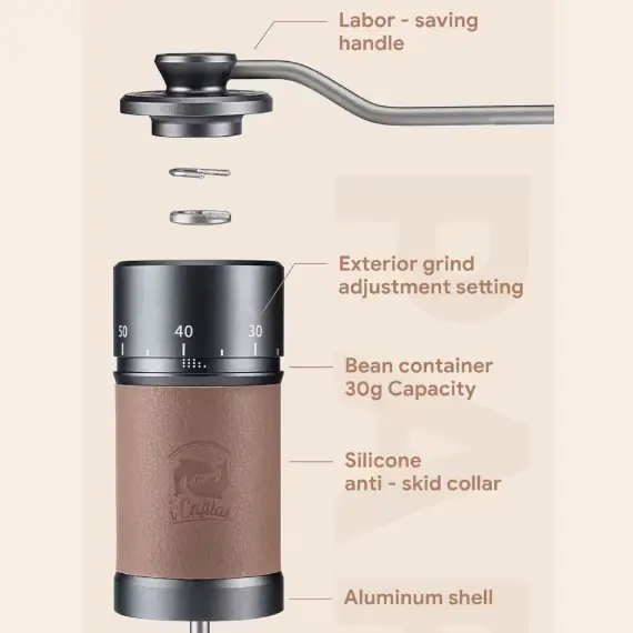 Manual Coffee Grinder _ Stainless Grind Coffee