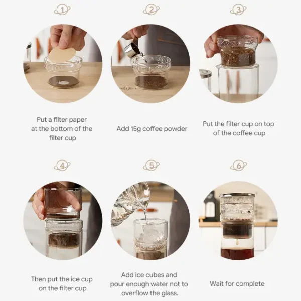 iCafilas Cold Brew Coffee Maker - Image 4