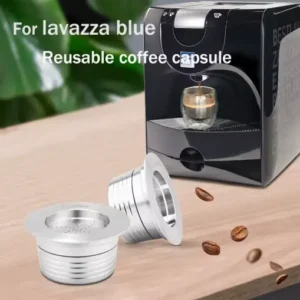 iCafilas Reusable For Lavazza Blue Coffee Pods Machine