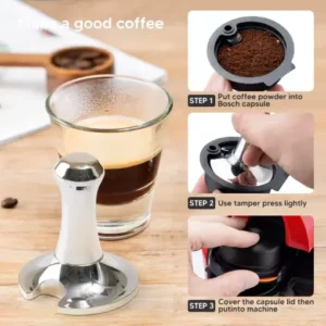 icafilas Reusable Coffee Capsule Bosch Tassimo